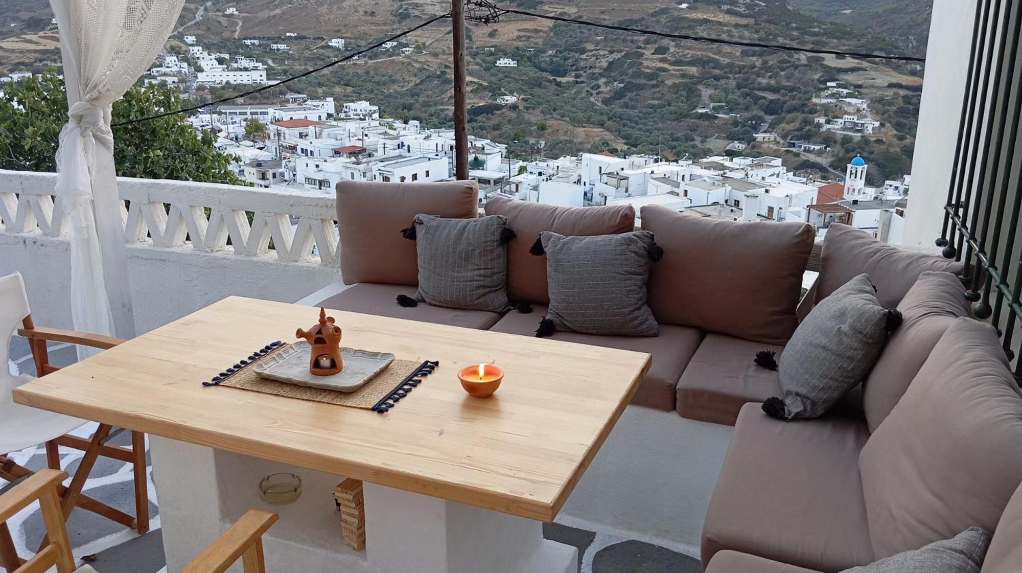 Вилла Vasiliki Skyros Castle View Экстерьер фото